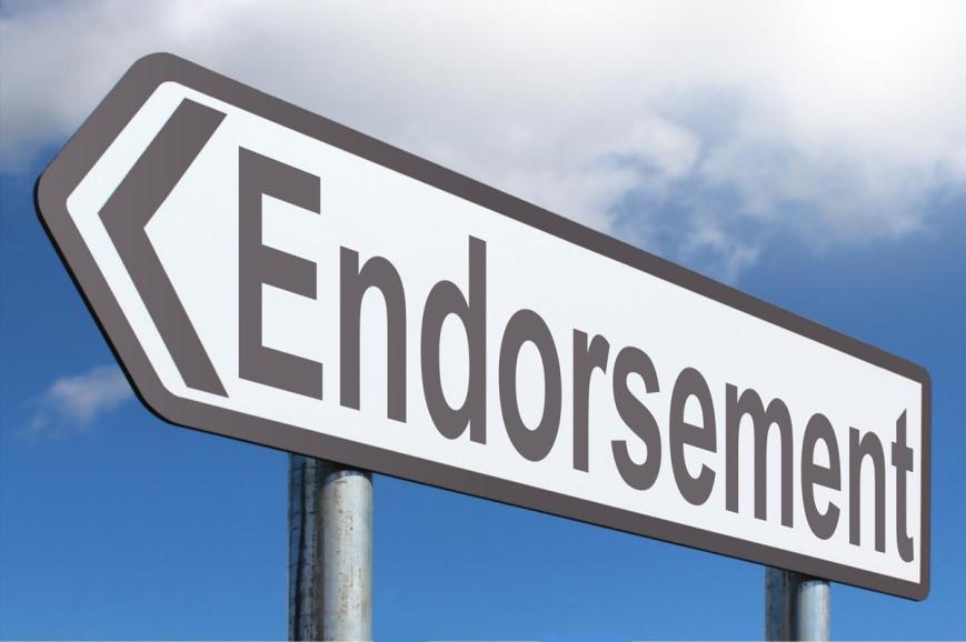 endorsement